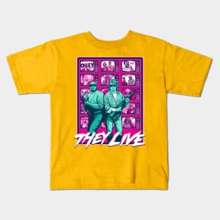 THEY LIVE - 80's Attack Kids T-Shirt